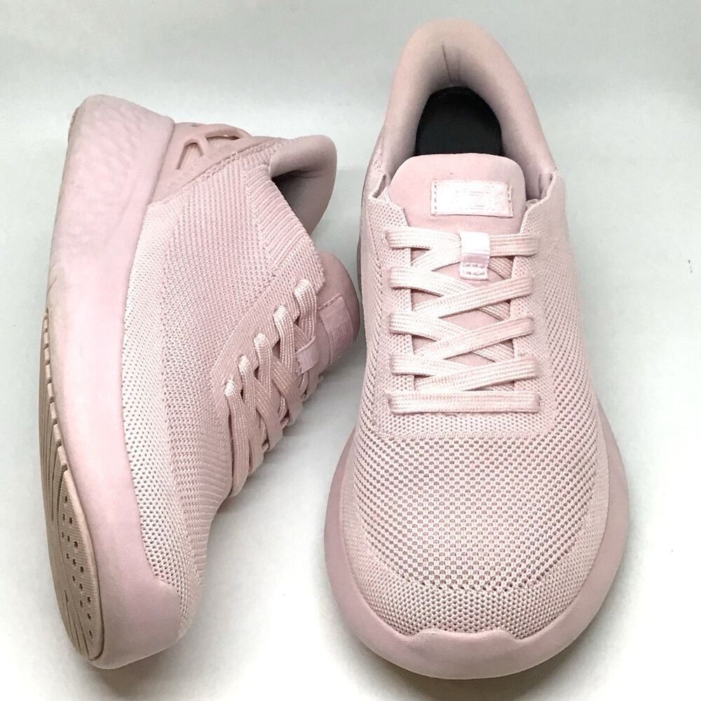 Kizik Athens Pink Women's Knit Athletic Sneaker Hands Free W 7 M 5.5